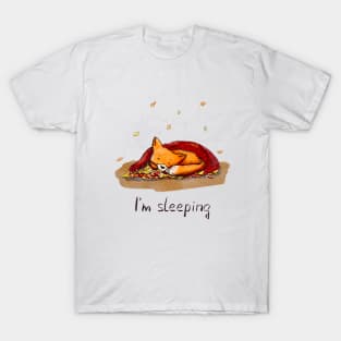 The Fox (I'm sleeping) T-Shirt